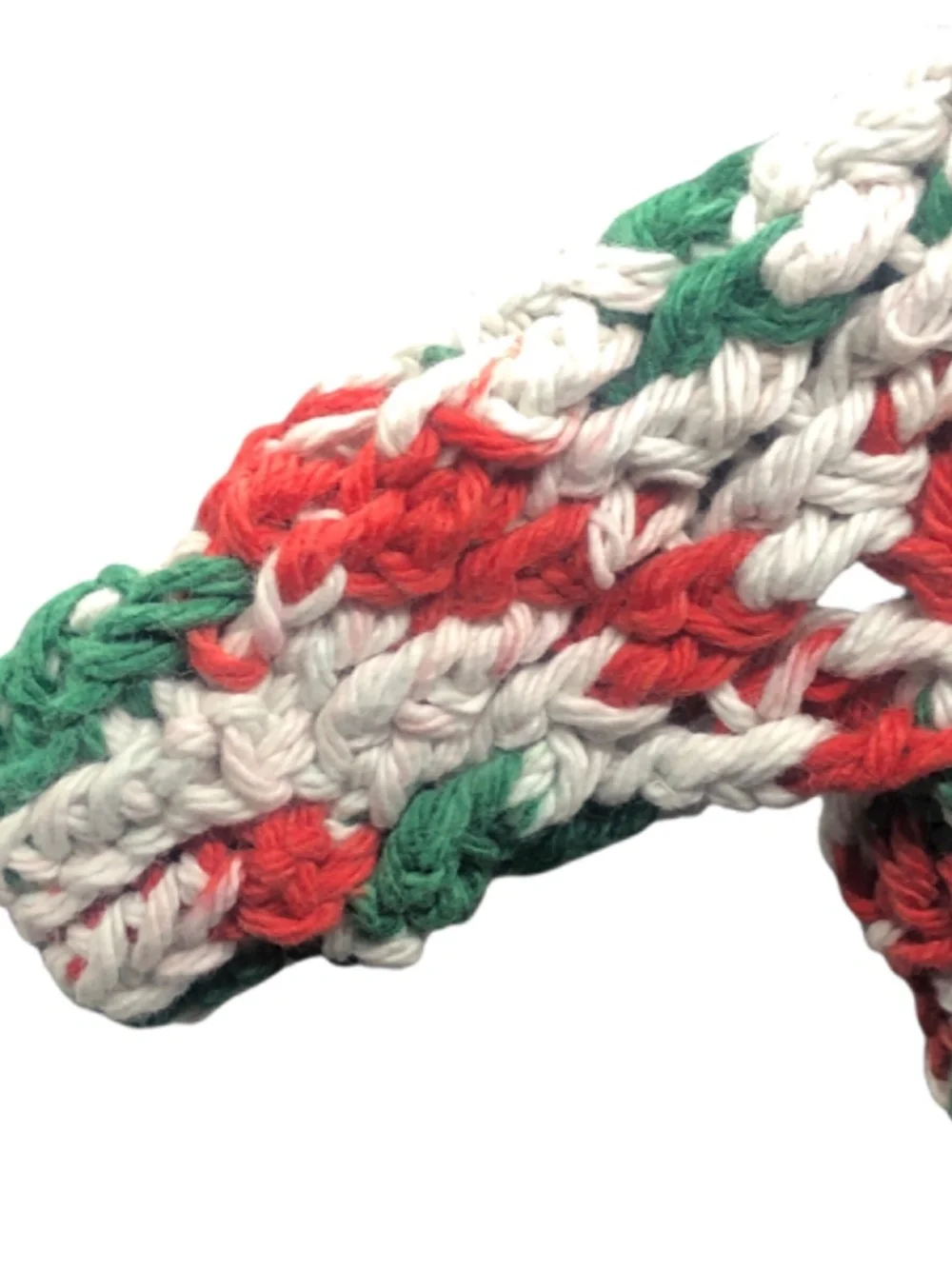 Christmas Holiday Crochet Mini Chunky Sweater Ornament, Gift Tag, Gift Tag, 3”x5
